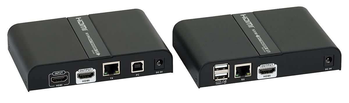 Konwerter sygnału HDMI na IP z przedłużaczem USB 4K