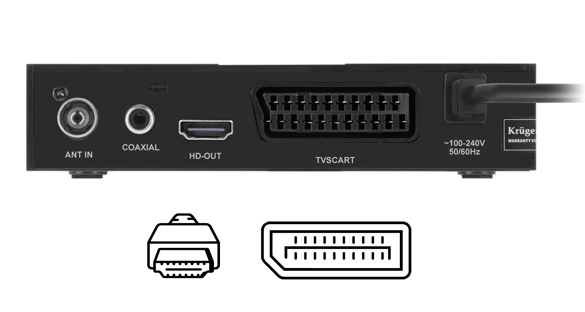 Tuner DVB-T2 Kruger&Matz